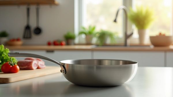 Choisir une poêle inox 28 cm adaptée à votre cuisine saine