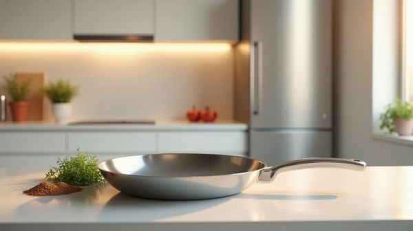 Choisir une poêle inox 28 cm adaptée à votre cuisine saine